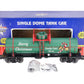USA Trains 15126 G Christmas 10,000-Gallon Single Dome Tank Car - Metal Wheels