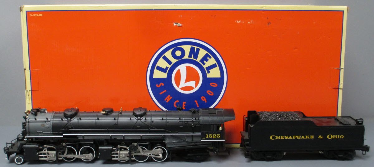 Lionel 6-11321 O Chesapeake & Ohio 2-6-6-2 Mallet Steam Locomotive #1525