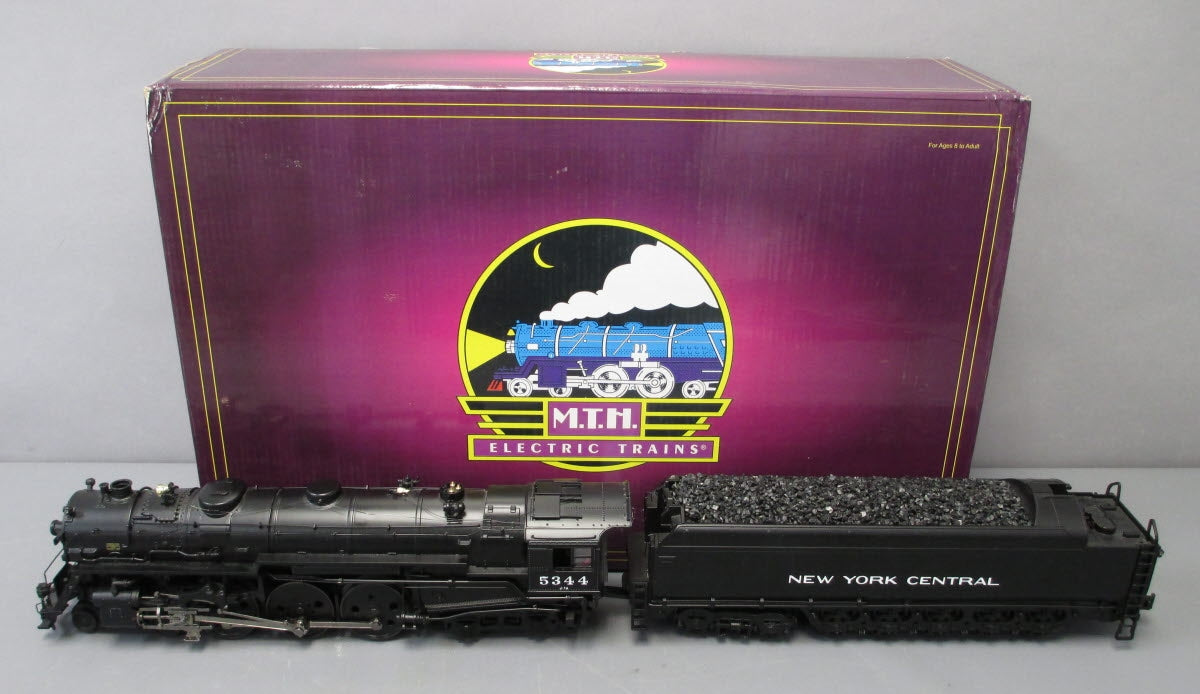 MTH 20-3323-1 O New York Central 4-6-4 J-1e PT Hudson Steam Engine w/PS2 #5344