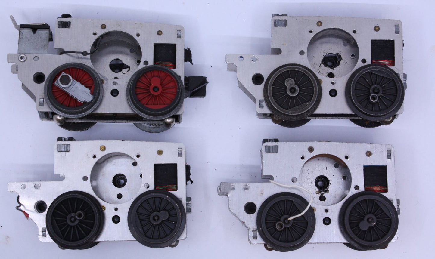 Acme 1505L18 Steam Motor Chassis Assortment - Not Working (Set of 4)