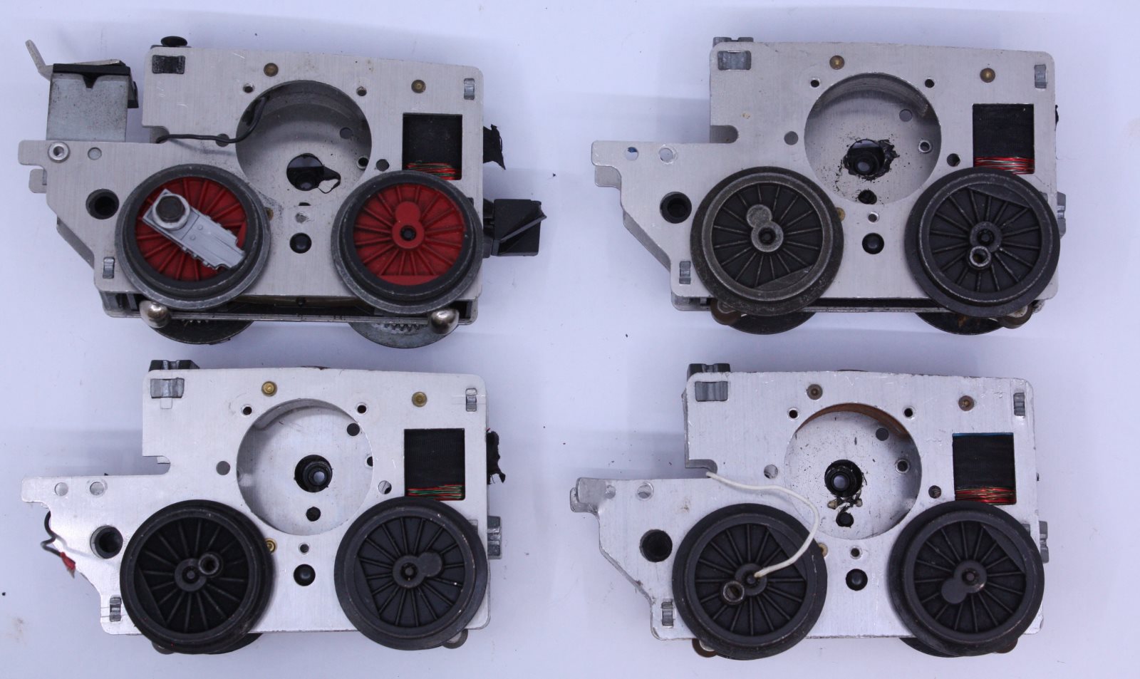 Acme 1505L18 Steam Motor Chassis Assortment - Not Working (Set of 4)