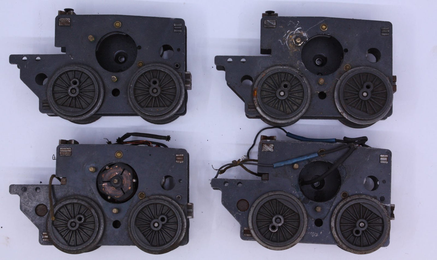 Acme 1505L17 Steam Motor Chassis Assortment - Not Working (Set of 4)