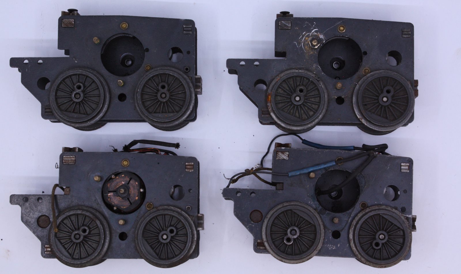 Acme 1505L17 Steam Motor Chassis Assortment - Not Working (Set of 4)