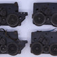 Acme 1505L17 Steam Motor Chassis Assortment - Not Working (Set of 4)