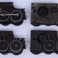 Acme 1505L16 Steam Motor Chassis Assortment - Not Working (Set of 4)