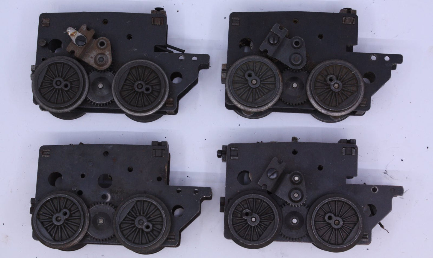 Acme 1505L13 Steam Motor Chassis Assortment - Not Working (Set of 4)