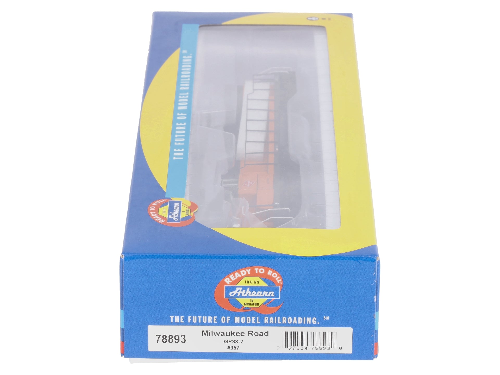 Athearn 78893 HO Milwaukee Road Ready to Run GP38-2 Diesel Locomotive #357