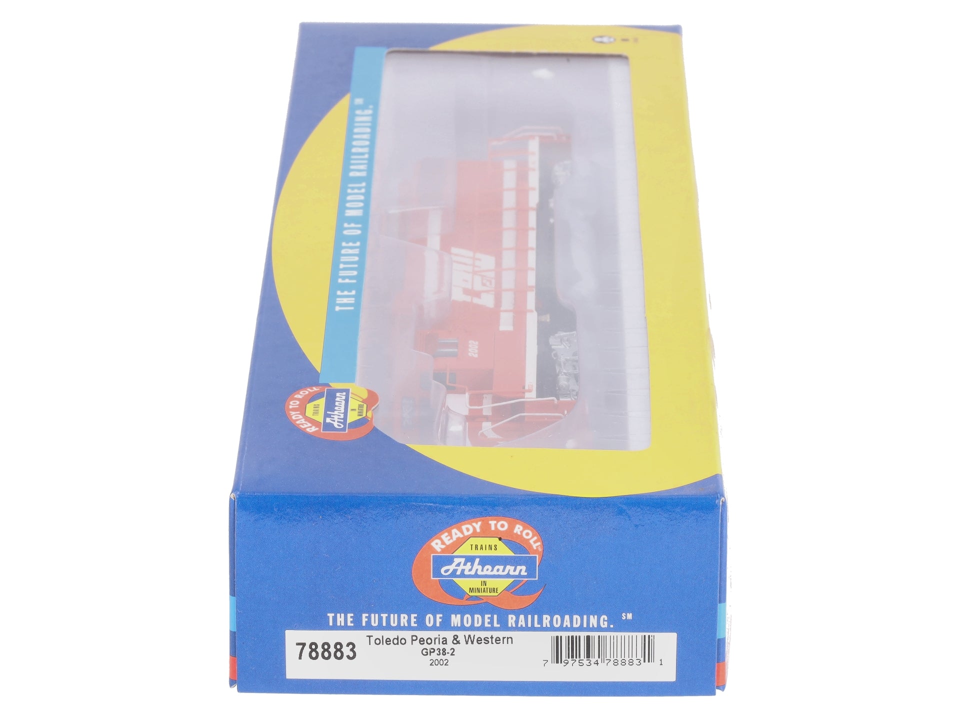 Athearn 78883 HO Toledo Peoria & Western RTR GP38-2 Diesel Locomotive #2002