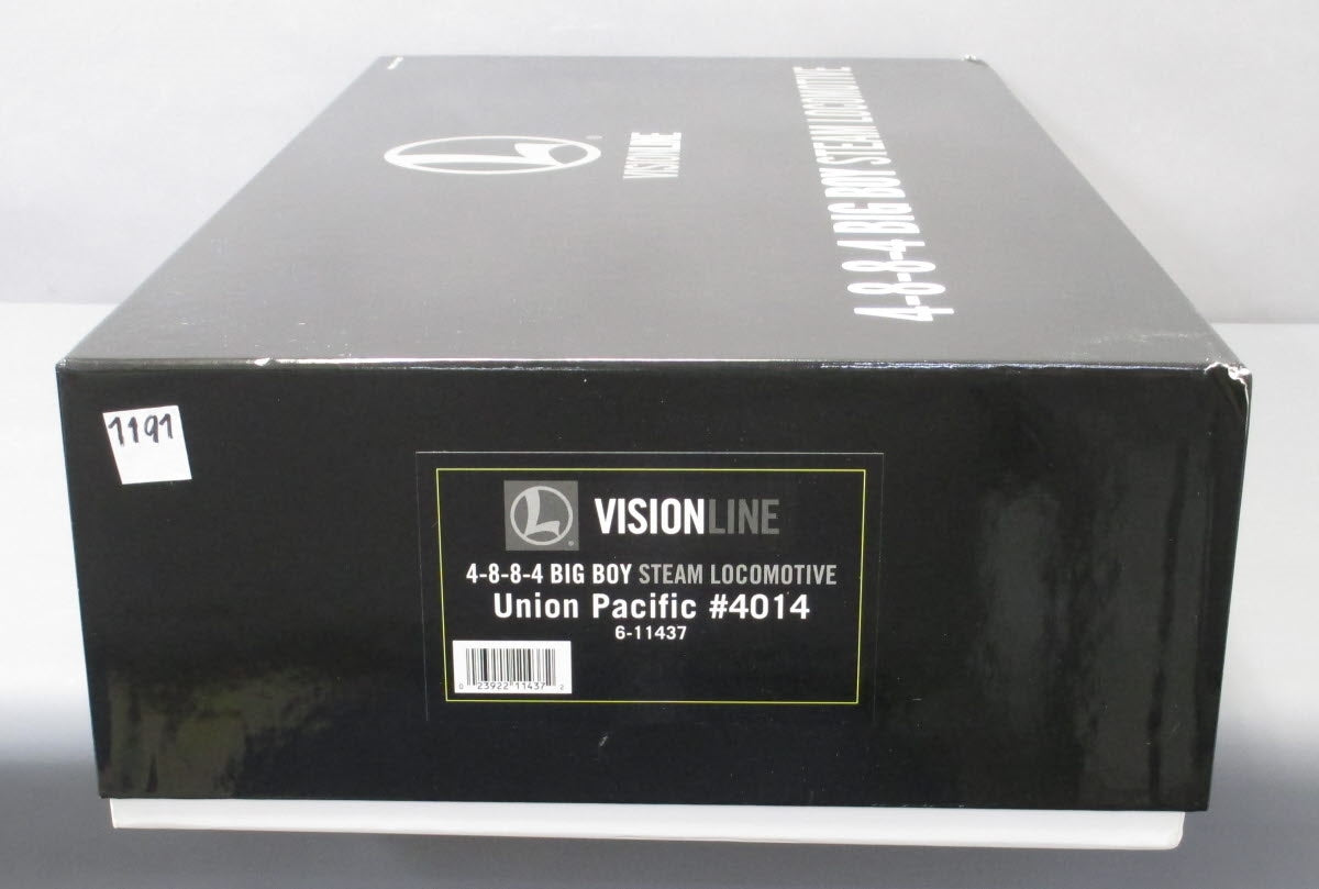 Lionel 6-11437 O VISIONLINE UP 4-8-8-4 Big Boy Legacy Steam Locomotive #4014