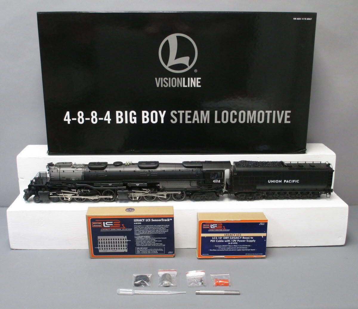 Lionel 6-11437 O VISIONLINE UP 4-8-8-4 Big Boy Legacy Steam Locomotive #4014