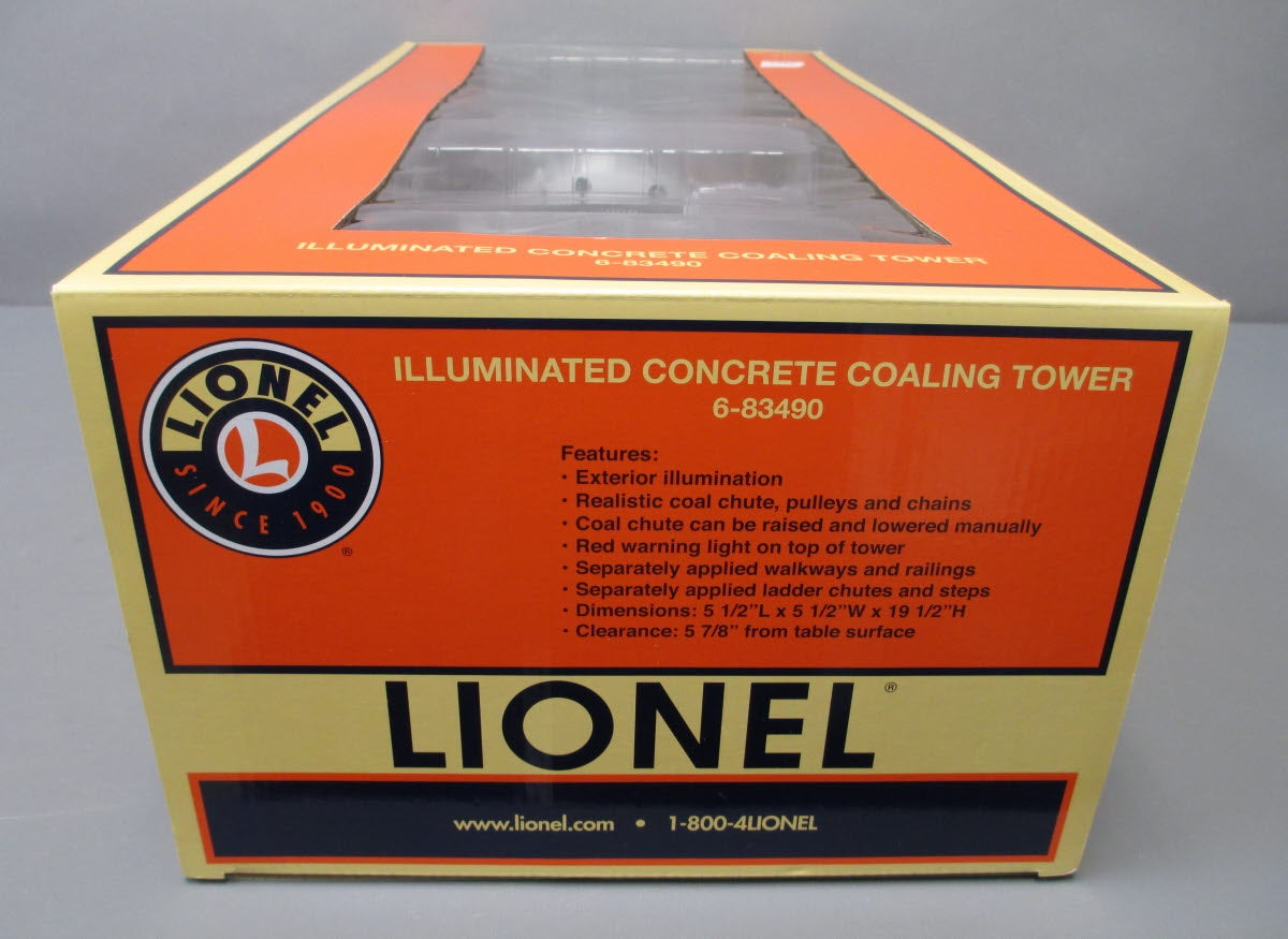 Lionel 6-83490 Illuminated Concrete Coaling Tower