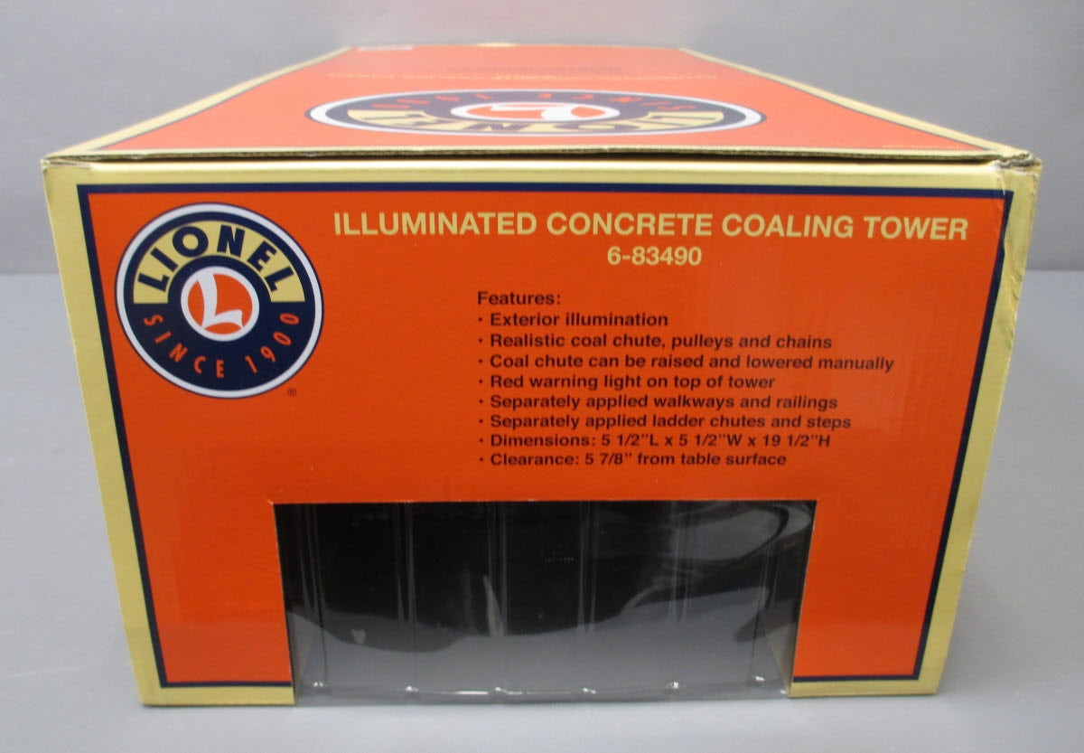 Lionel 6-83490 Illuminated Concrete Coaling Tower