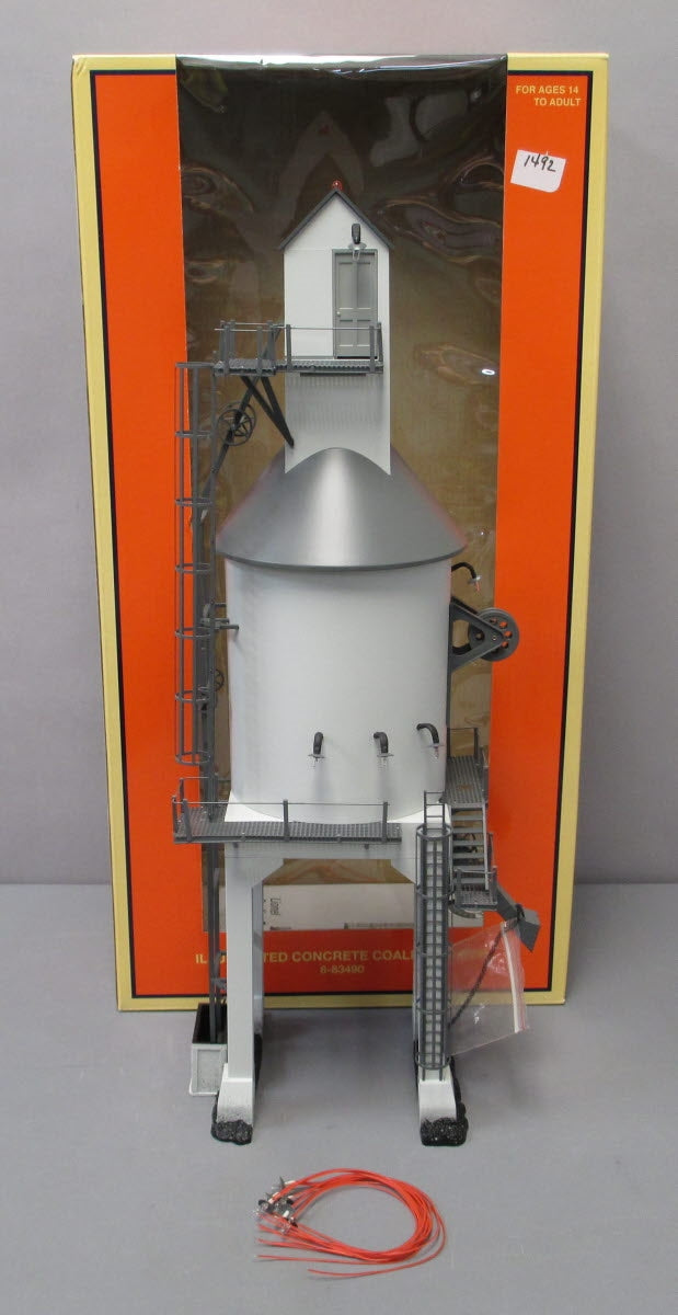 Lionel 6-83490 Illuminated Concrete Coaling Tower