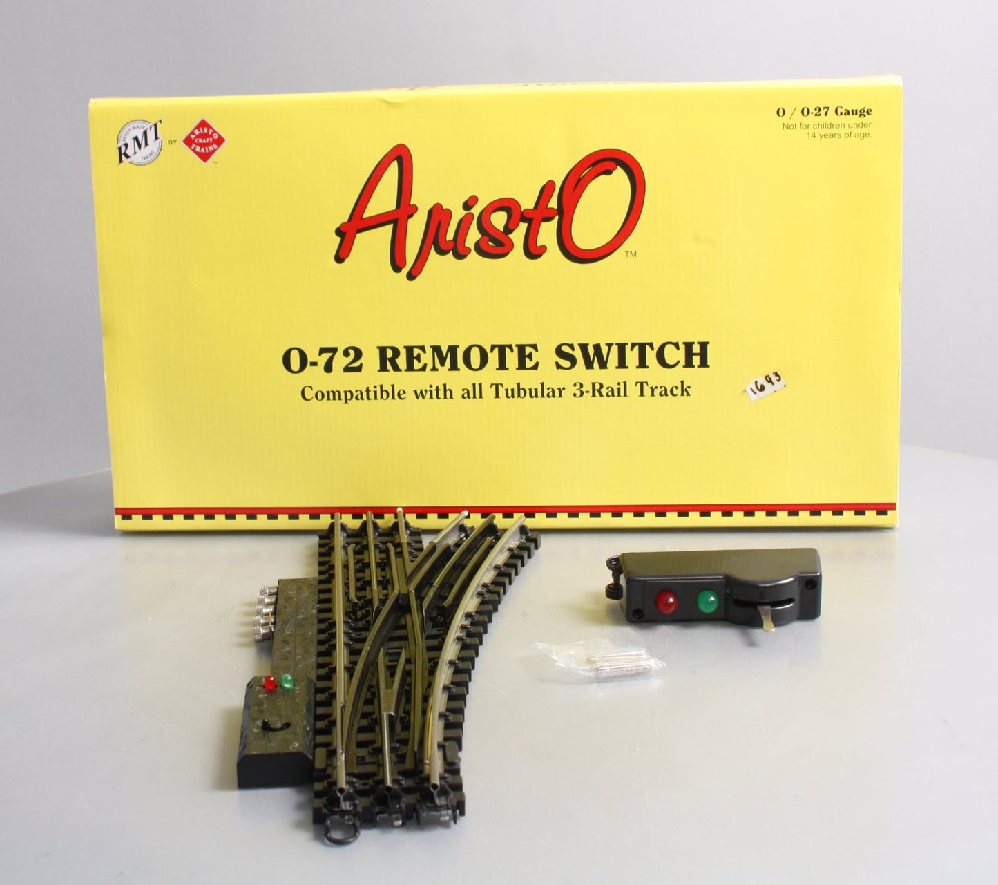 Aristo-Craft RMT-99775 O-72 Right Hand Remote Switch Turnout