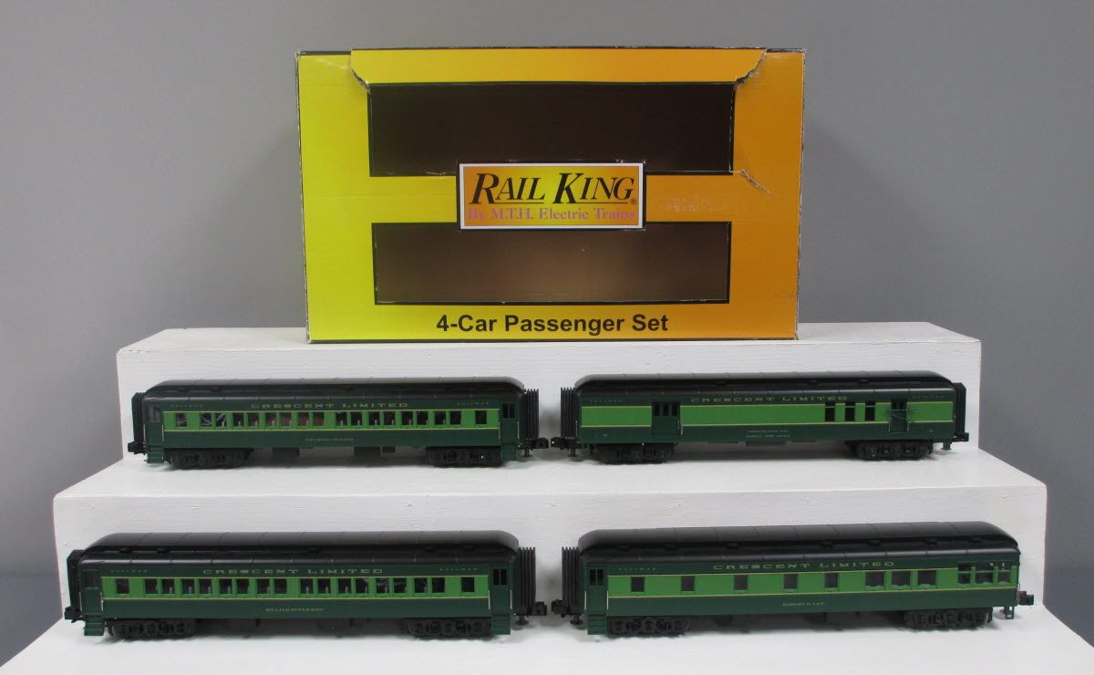 MTH 30-69100 O Southern RailKing 60' Madison Passenger Car Set (Set of 4)