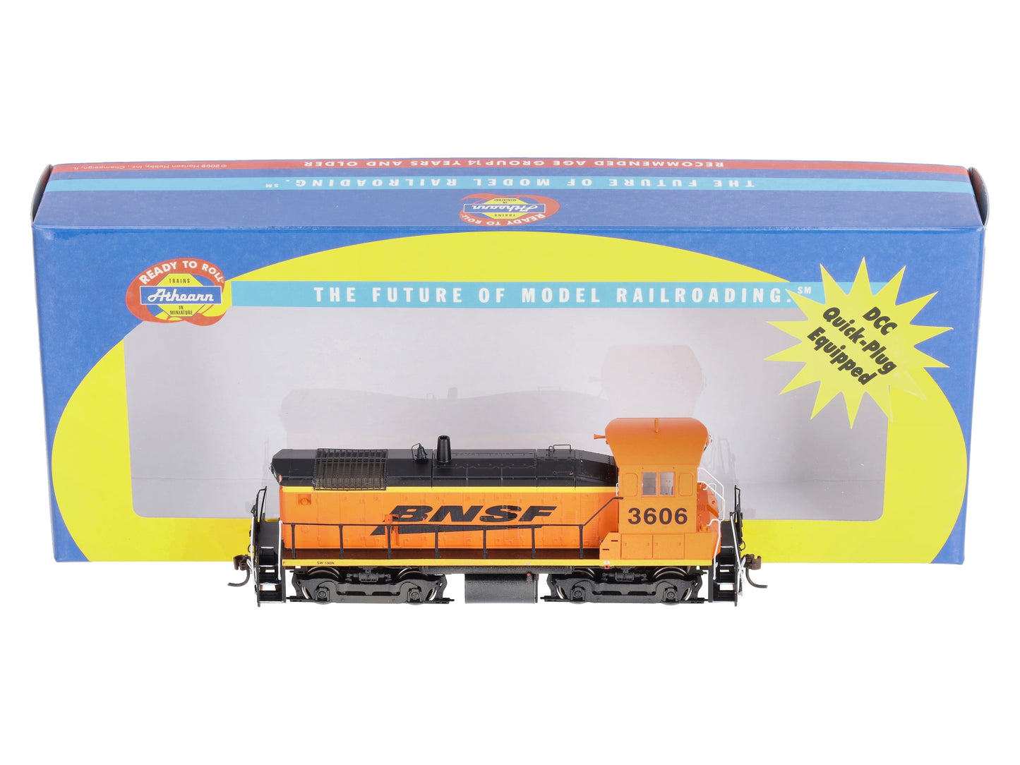 Athearn 95801 Burlington Northern Santa Fe SW1000 Diesel #3606