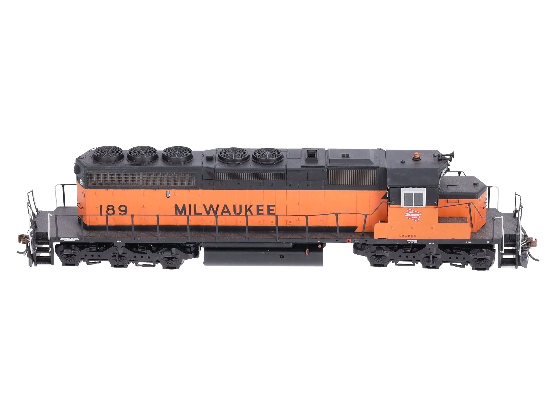 Athearn 16610 HO Milwaukee SD40-2 Diesel Locomotive RTR #189