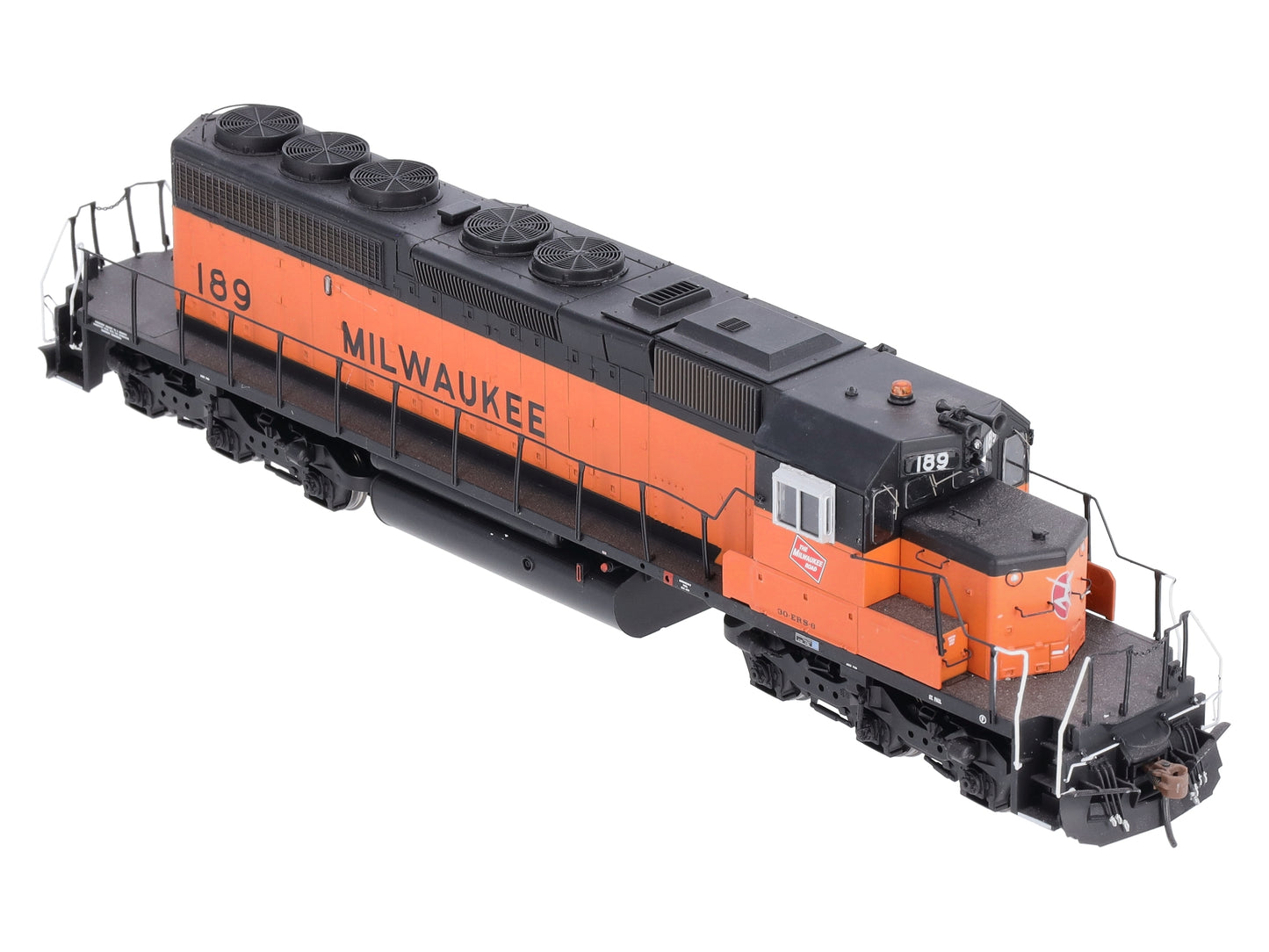 Athearn 16610 HO Milwaukee SD40-2 Diesel Locomotive RTR #189