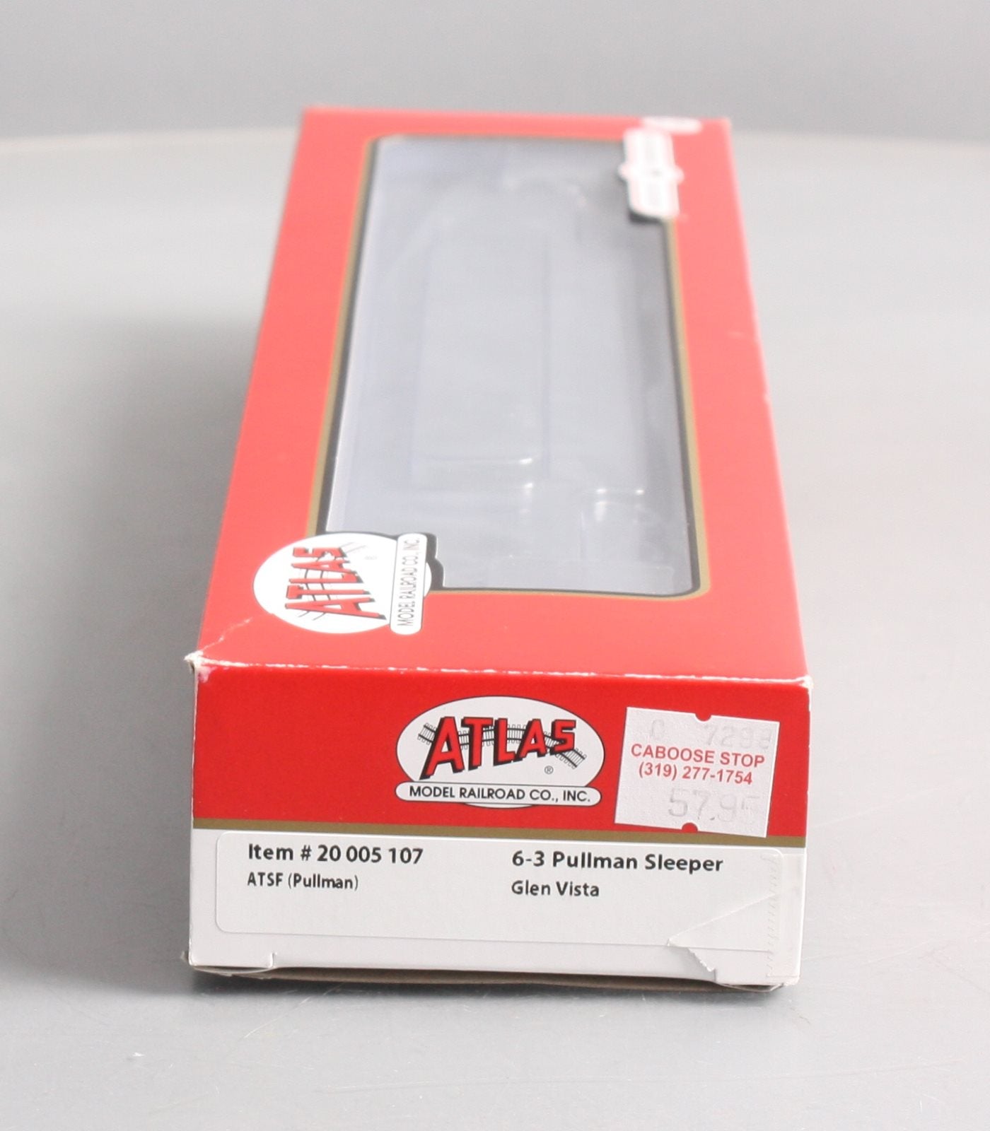 Atlas 20005107 HO Atchison Topeka Santa Fe Pullman 6-3 Sleeper Ready To Run