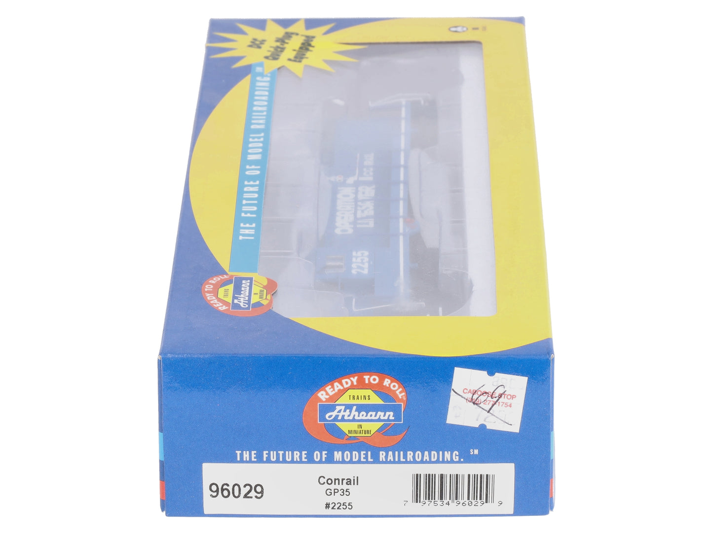Athearn 96029 HO Conrail/Operation Lifesaver RTR GP35 Diesel Locomotive #2255