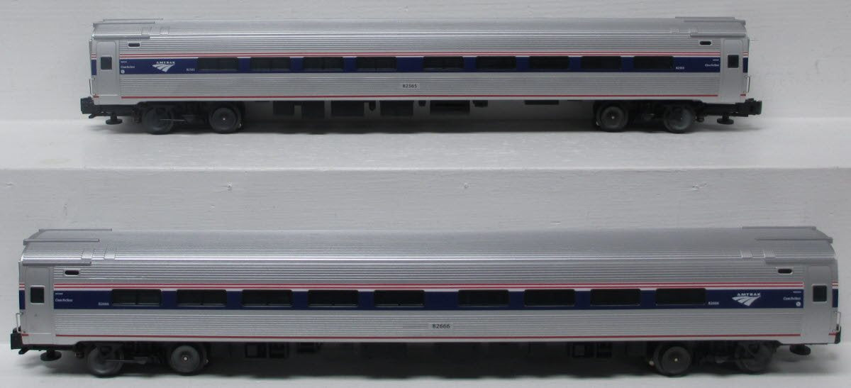 Lionel 6-35433 Amtrak Amfleet Passenger Car Add-On (Set of 2)