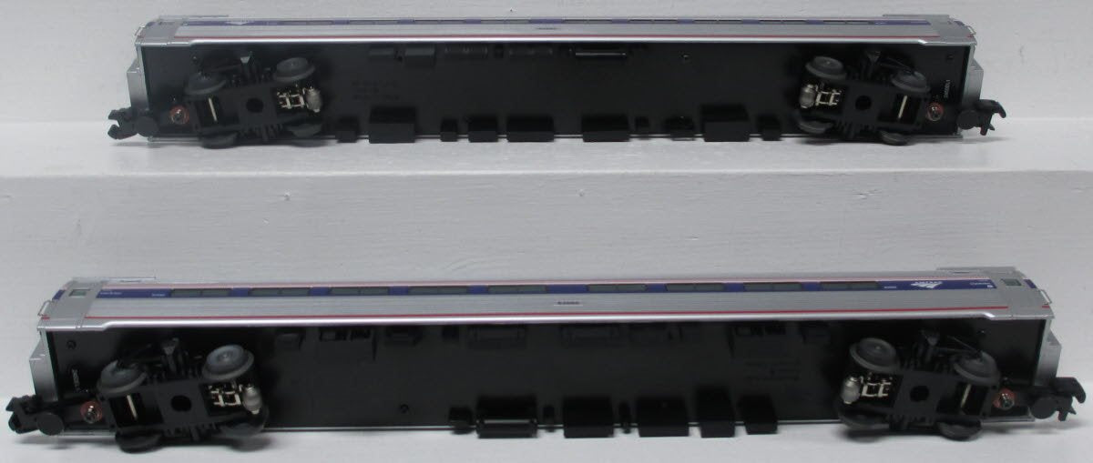 Lionel 6-35433 Amtrak Amfleet Passenger Car Add-On (Set of 2)