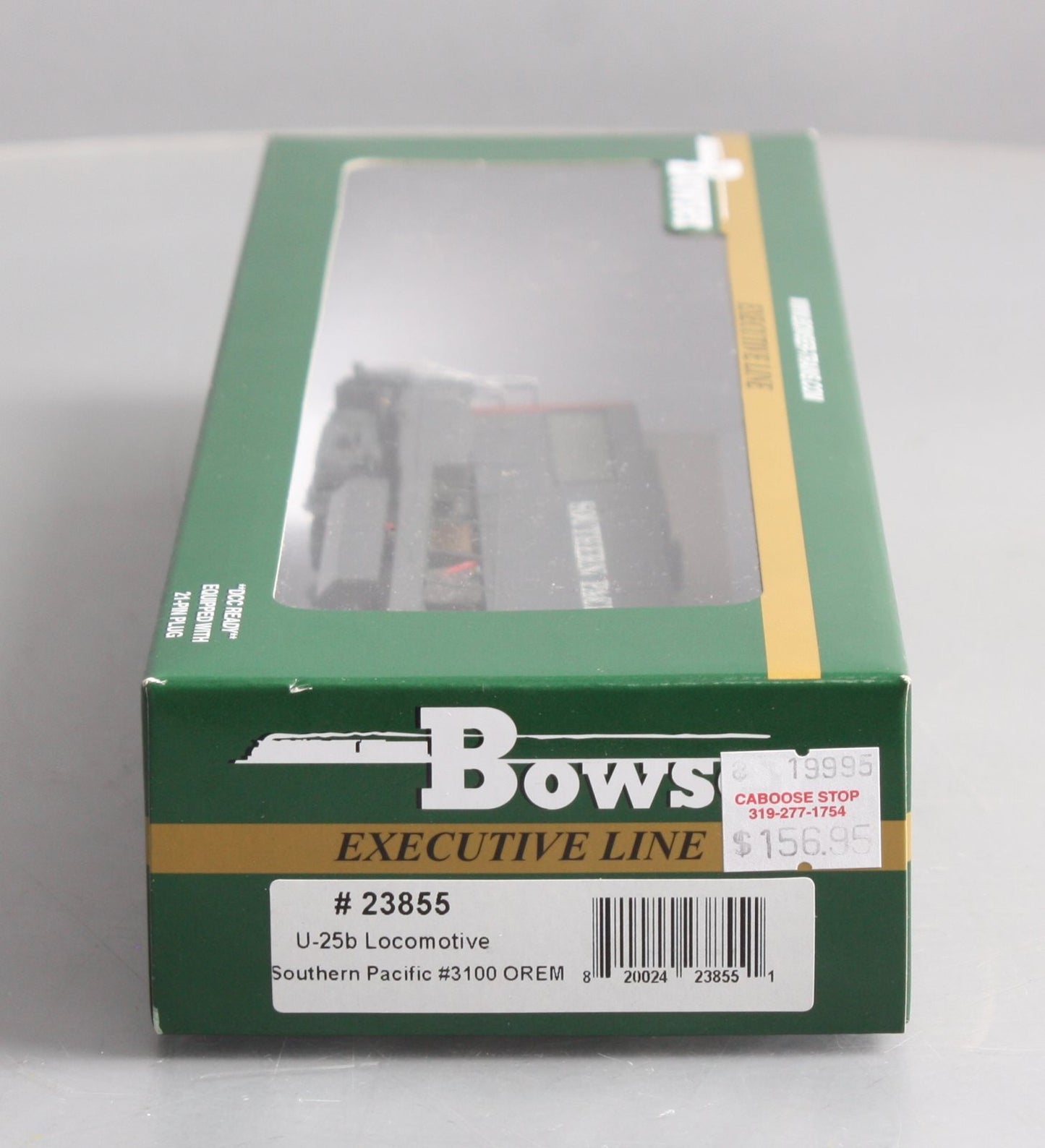 Bowser 23855 HO Southern Pacific GE U25B Standard DC Executive Line #3100