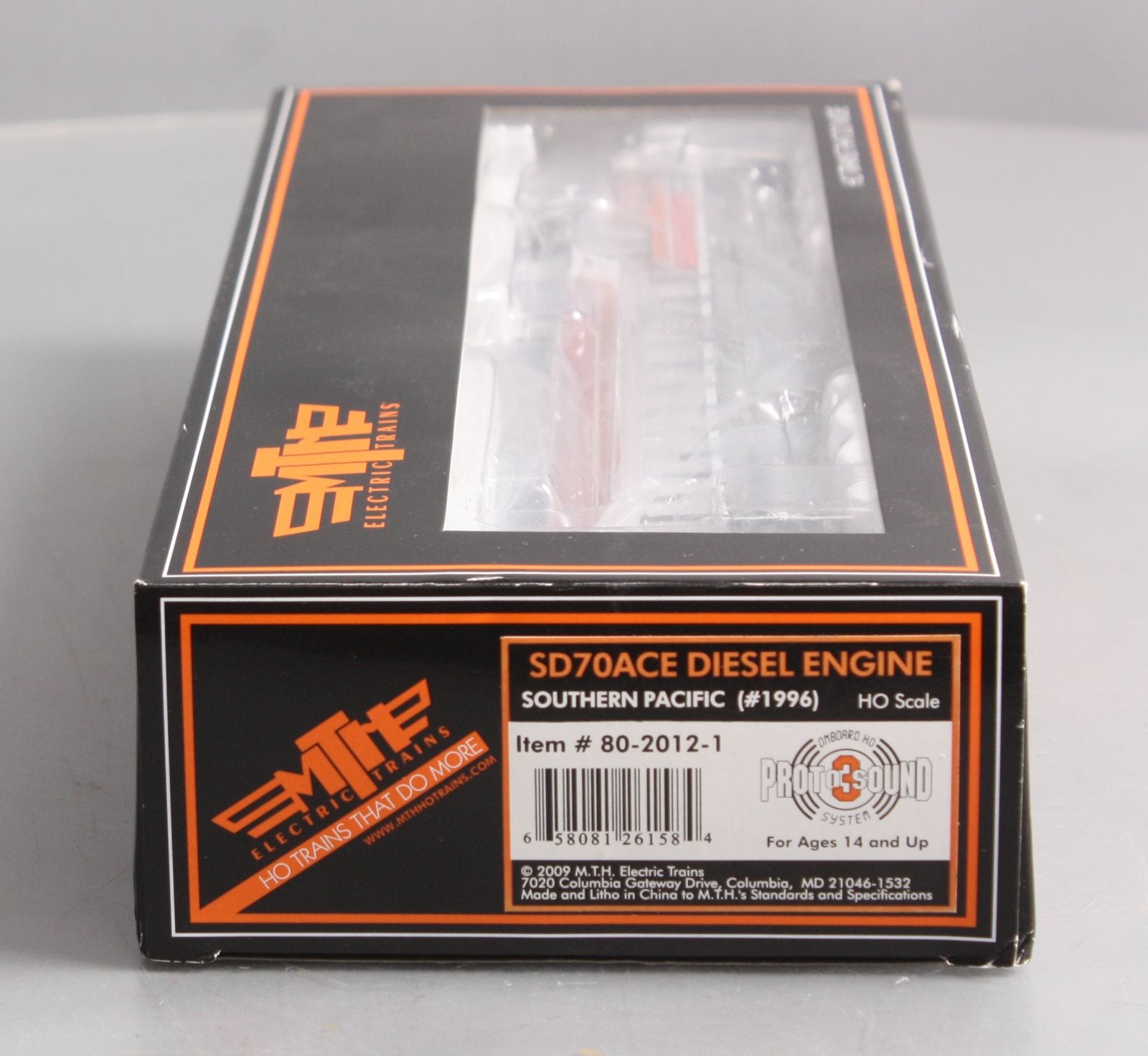 MTH 80-2012-1 HO Scale Southern Pacific SD70ACe Diesel Locomotive