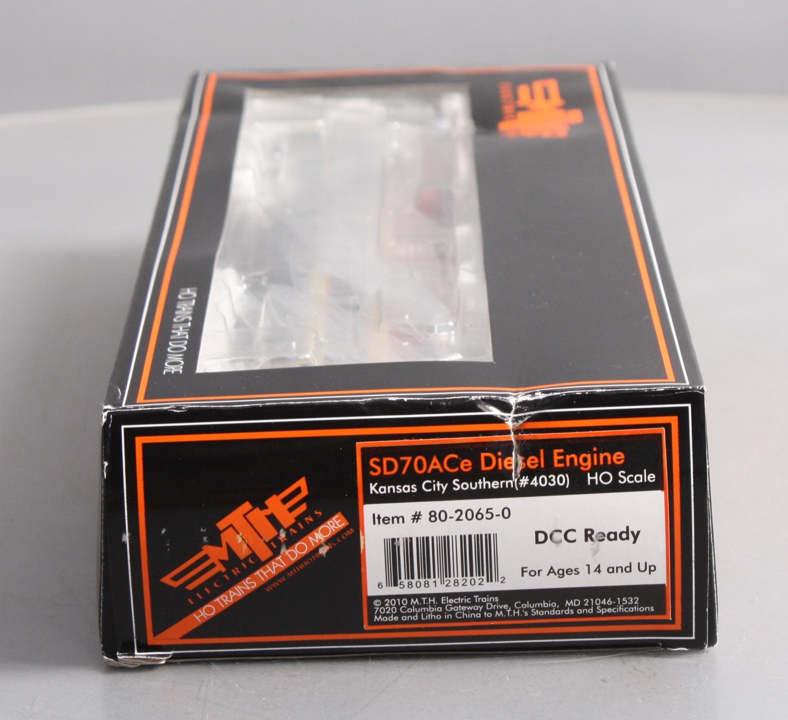 MTH 80-2065-0 Kansas City Southern HO SD70ACe Diesel Engine DCC Ready #4030