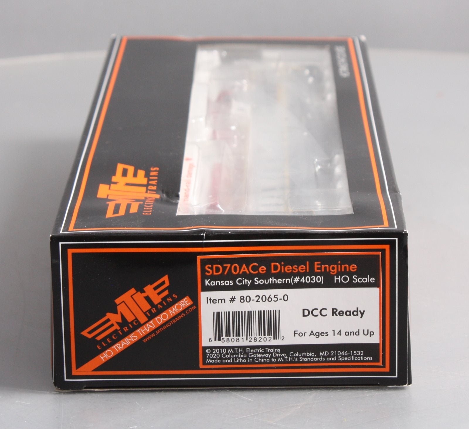 MTH 80-2065-0 Kansas City Southern HO SD70ACe Diesel Engine DCC Ready #4030