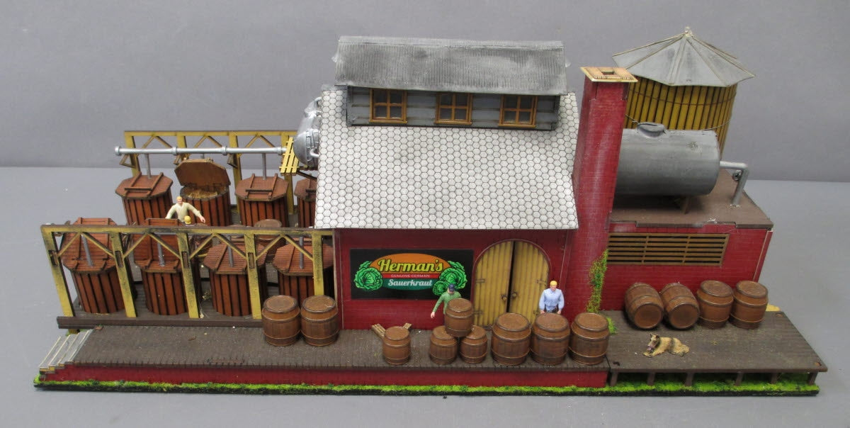 Menards 279-5003 HO Herman's Sauerkraut Factory Built Up