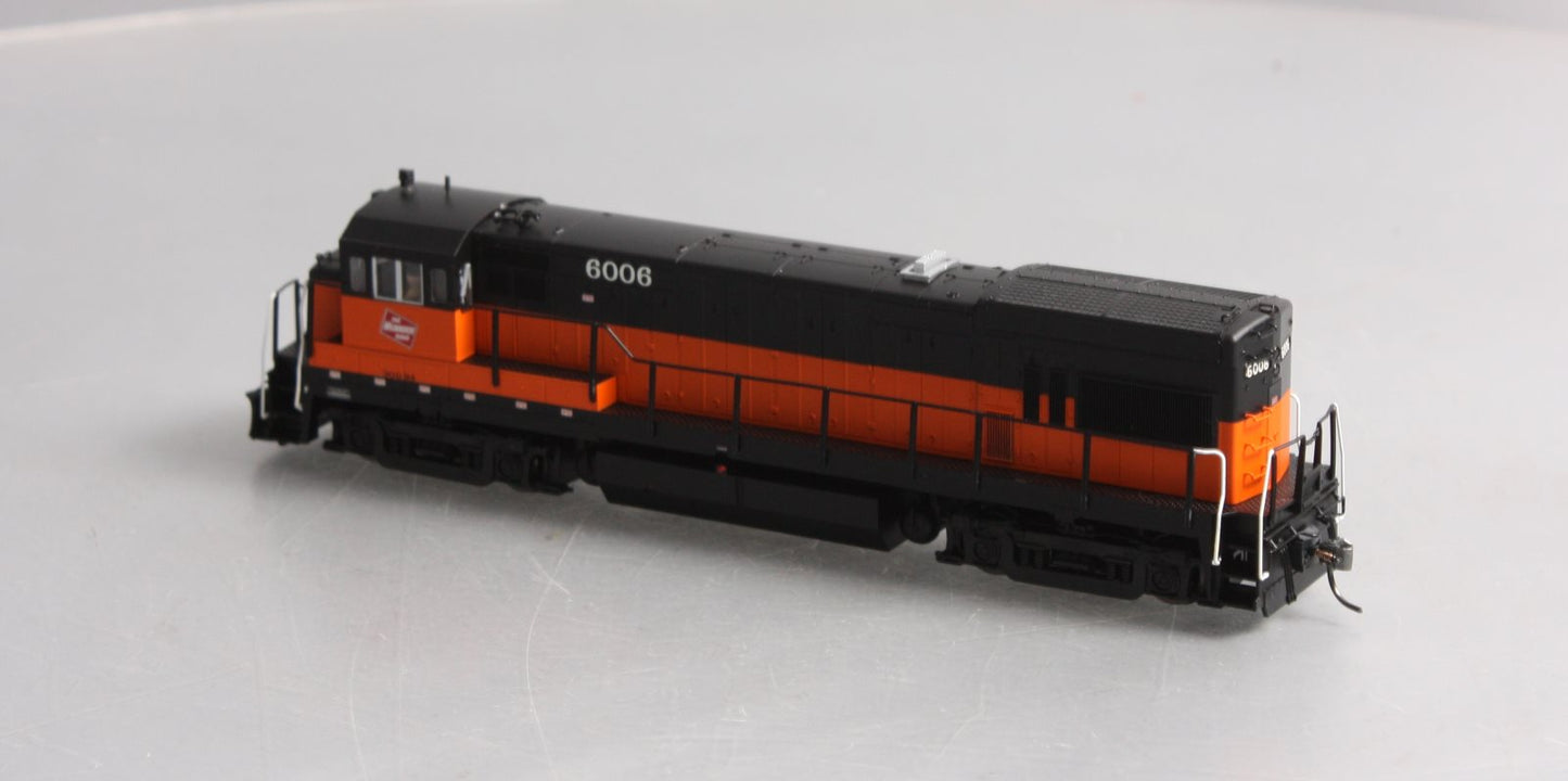 Atlas 10001159 HO Milwaukee Road Silver U30B Phase 2 Diesel Locomotive #6006
