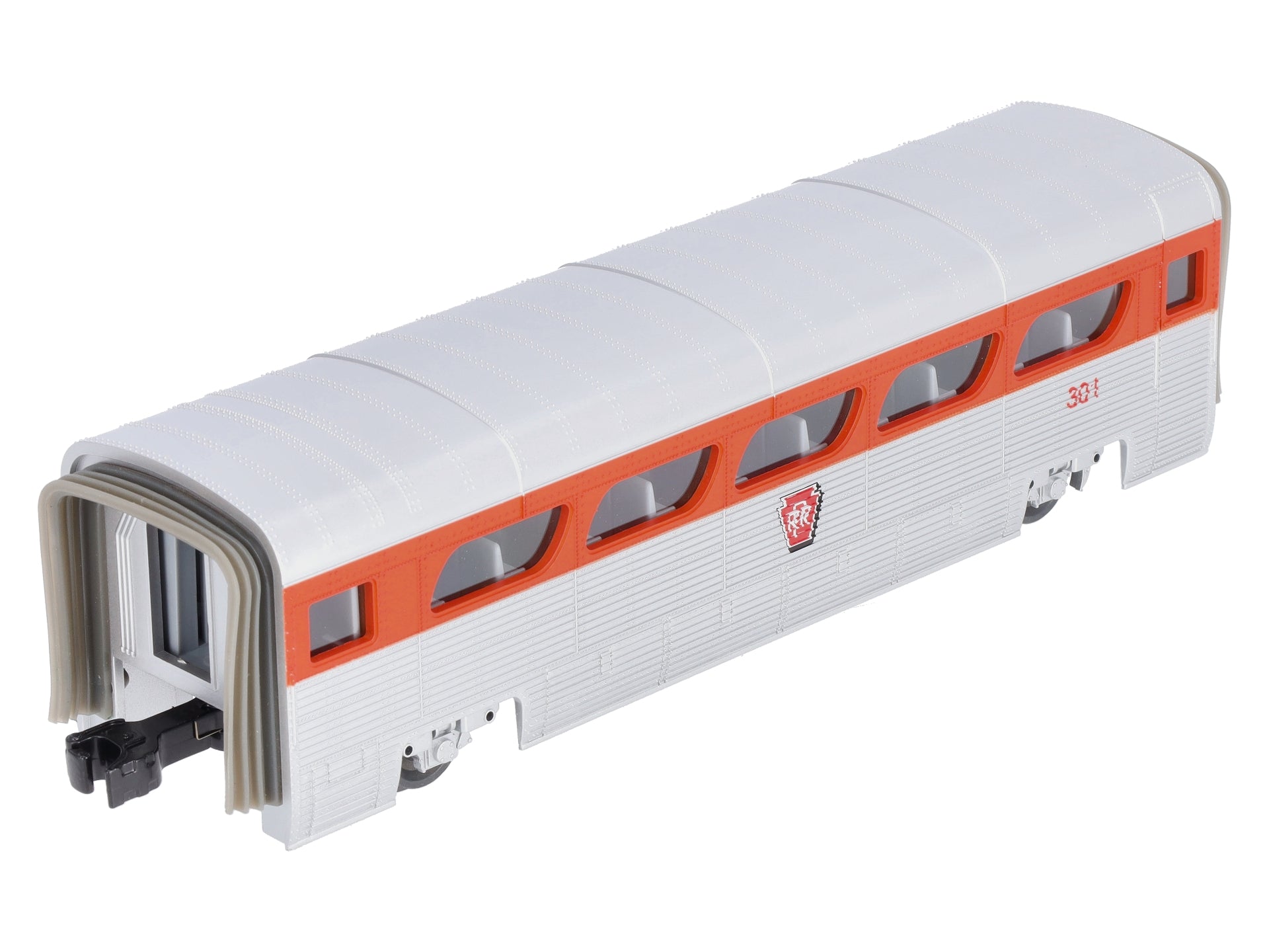 MTH 30-6178 O Gauge Pennsylvania Aerotrain Coach Car #301