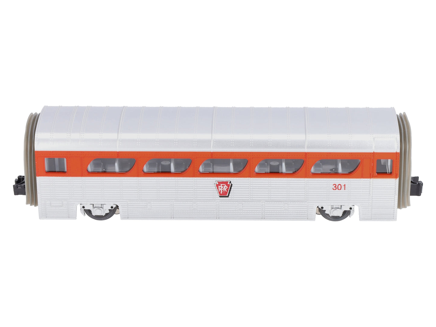 MTH 30-6178 O Gauge Pennsylvania Aerotrain Coach Car #301