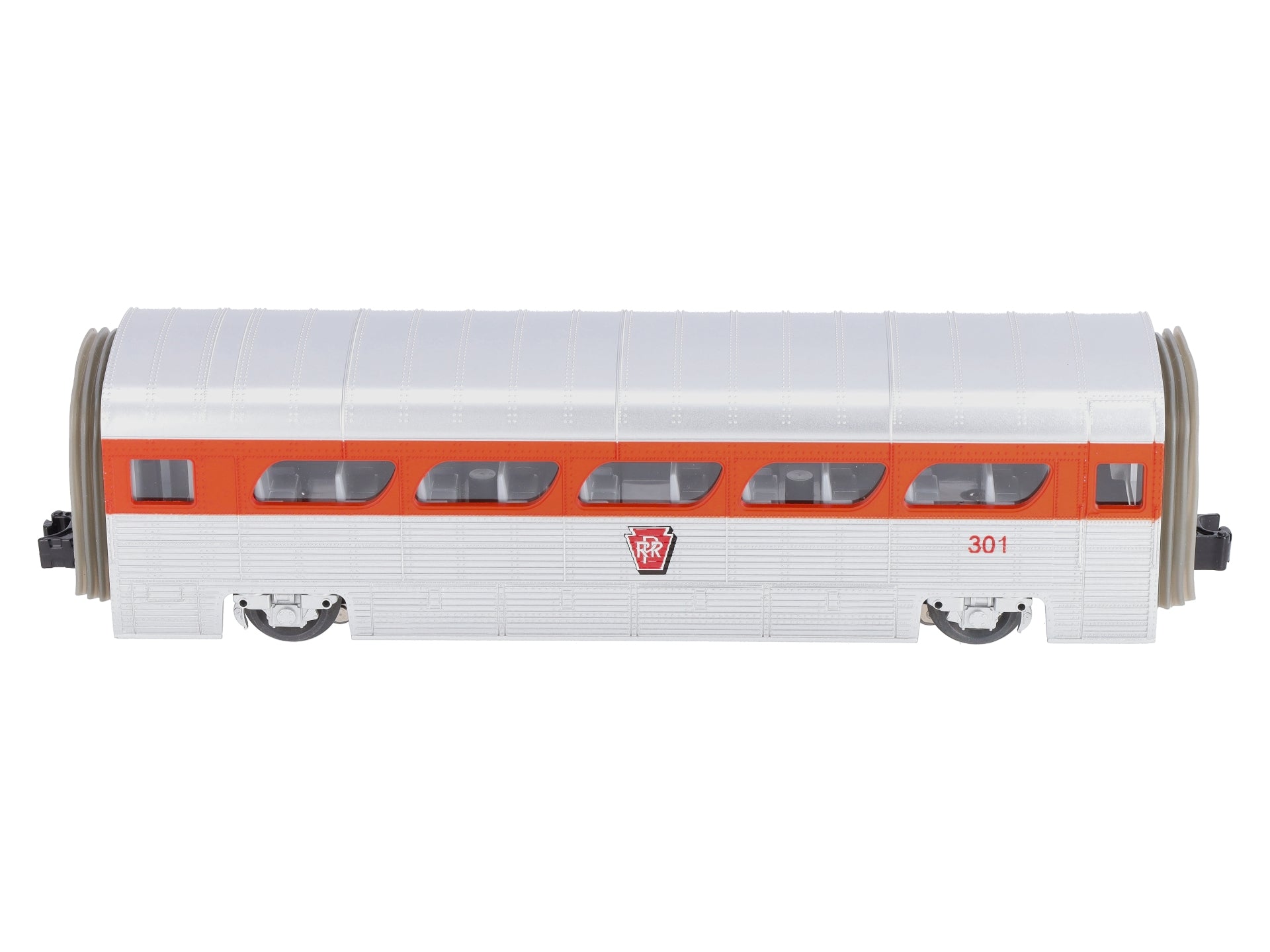 MTH 30-6178 O Gauge Pennsylvania Aerotrain Coach Car #301