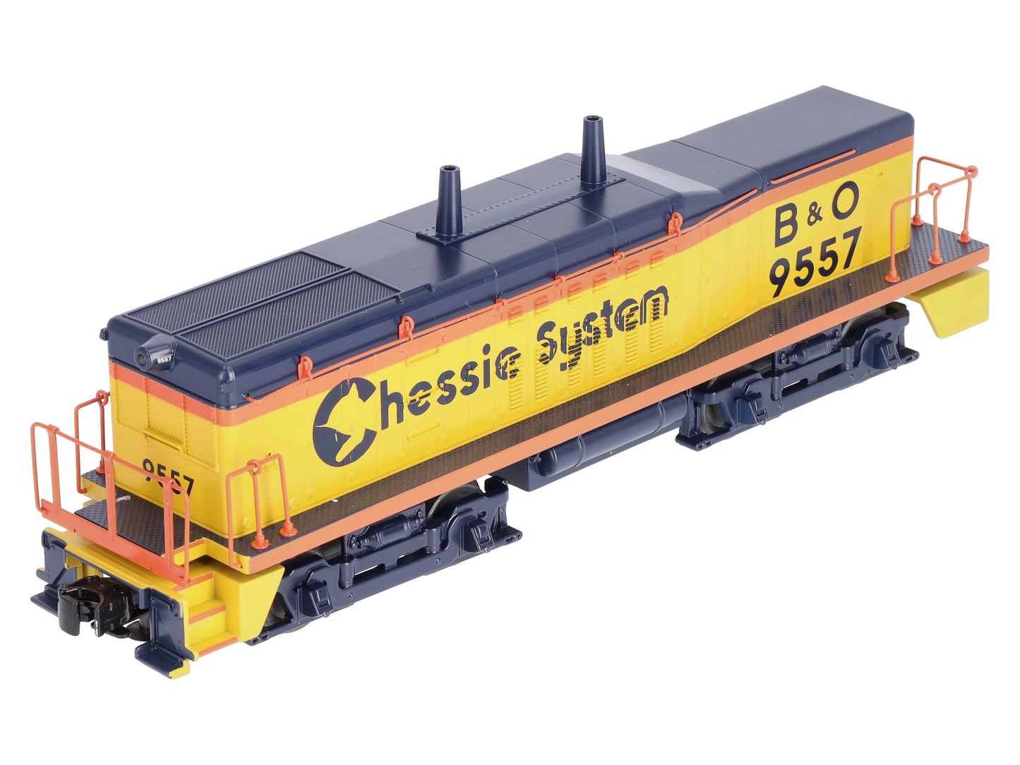 MTH 30-20562-3 O Chessie System B&O NW-2 Calf Non-Powered Diesel Switcher #9557