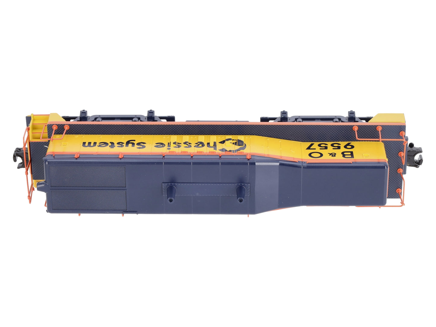 MTH 30-20562-3 O Chessie System B&O NW-2 Calf Non-Powered Diesel Switcher #9557