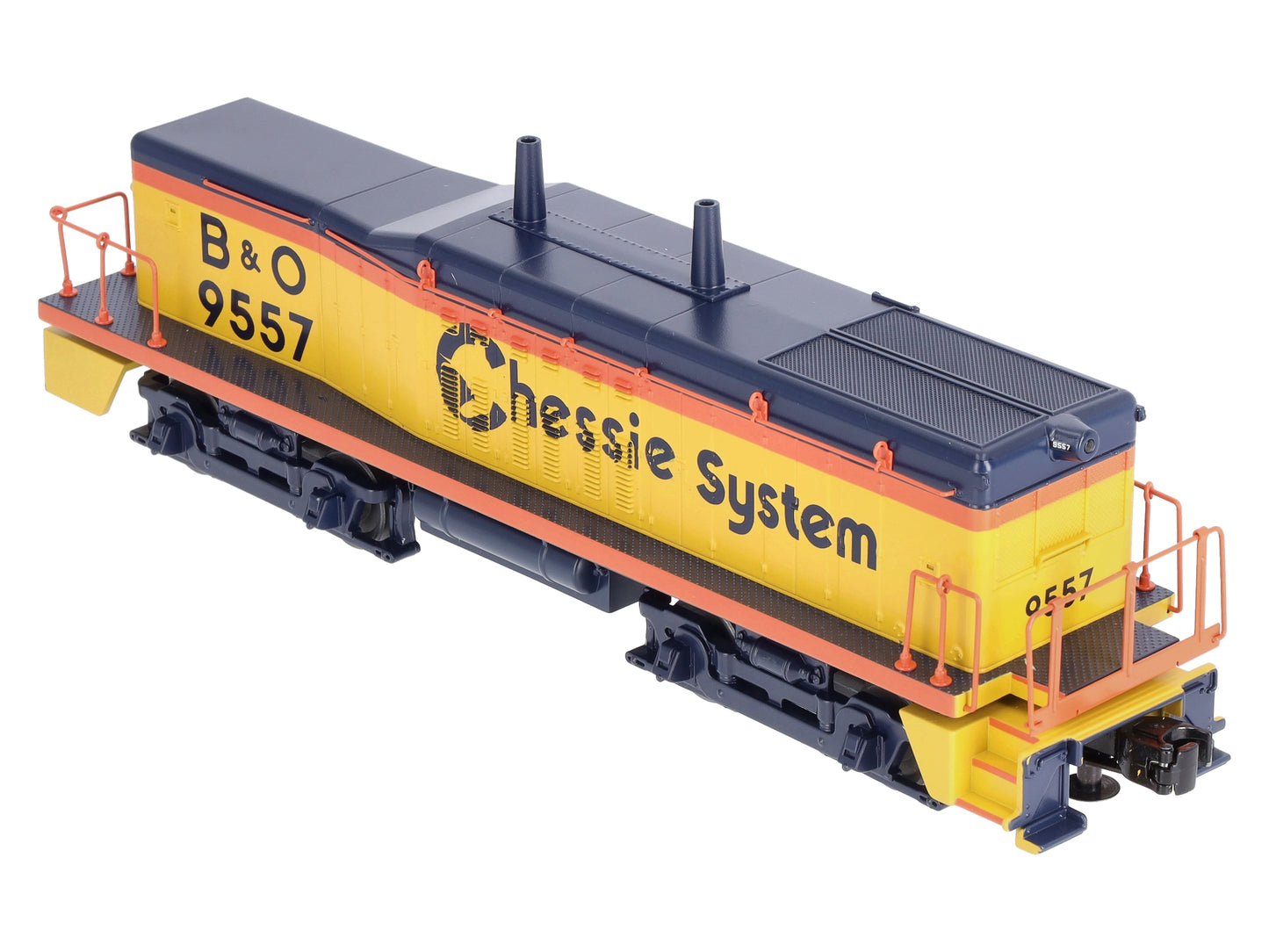 MTH 30-20562-3 O Chessie System B&O NW-2 Calf Non-Powered Diesel Switcher #9557