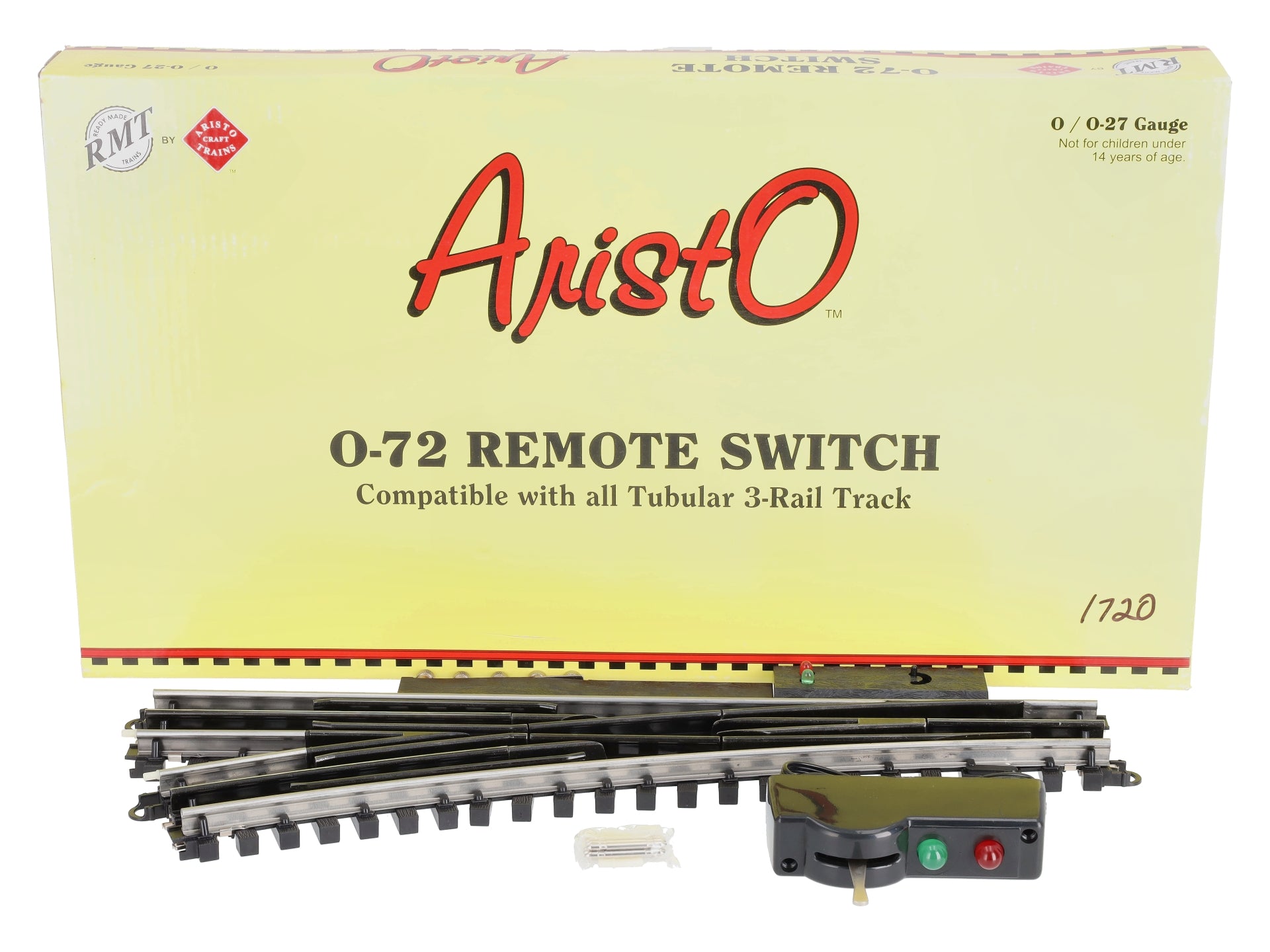 Aristo-Craft RMT-99776 O-72 Left Hand Remote Switch Turnout