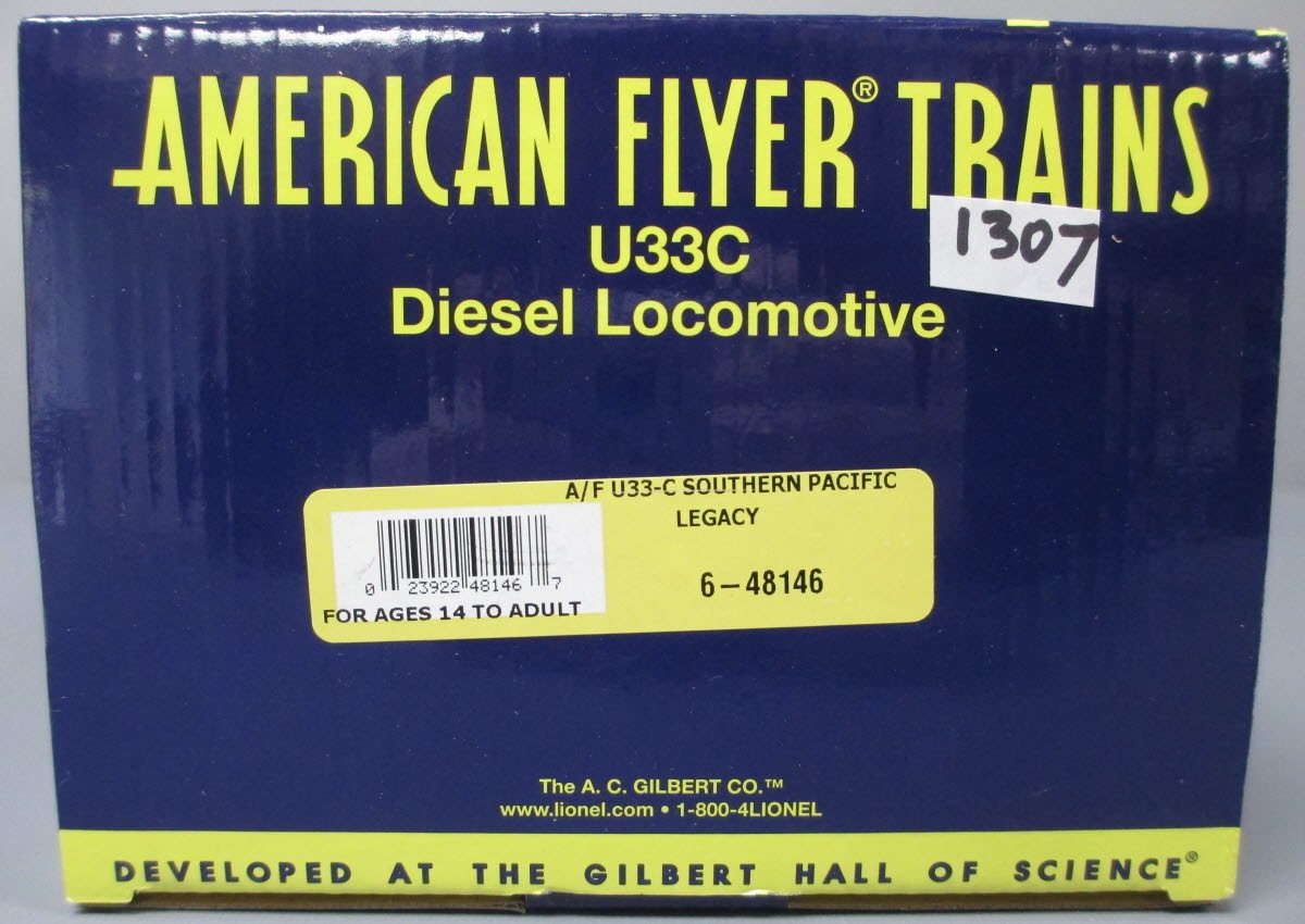 American Flyer 6-48146 S Gauge Southern Pacific U33C Diesel Locomotive