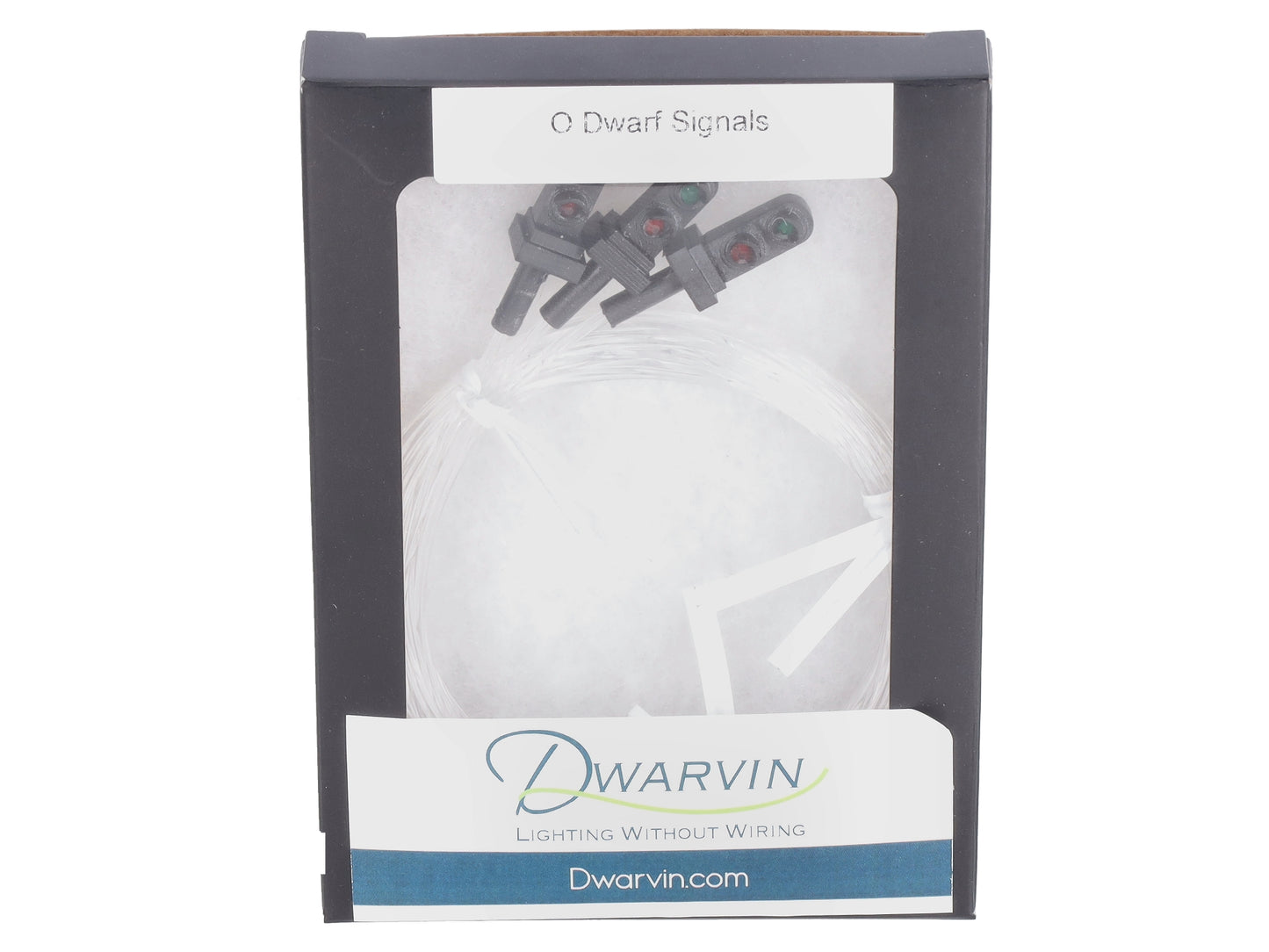 Dwarvin DVFLBS301-3 O Fiber-Lit 2-Color Dwarf Signals (Pack of 3)