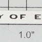 AMT 101-05 "City of Erie" Name Plate with Holes-No Adhesive