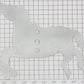Gilbert 1931-99 Red and Yellow Horse for Hudson Erector Locomotive