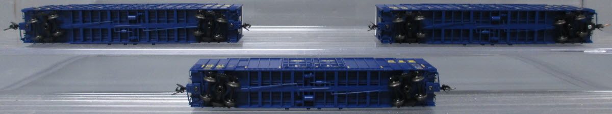 Micro-Trains 99301860 N CSX 60' Rib Side High-Cube Boxcar (Set of 3)