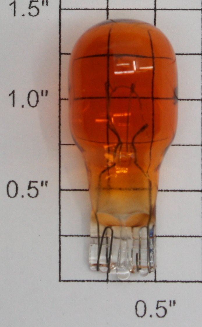 Acme 906A Amber T5 Wedge 13V .69A 6CP Light Bulb