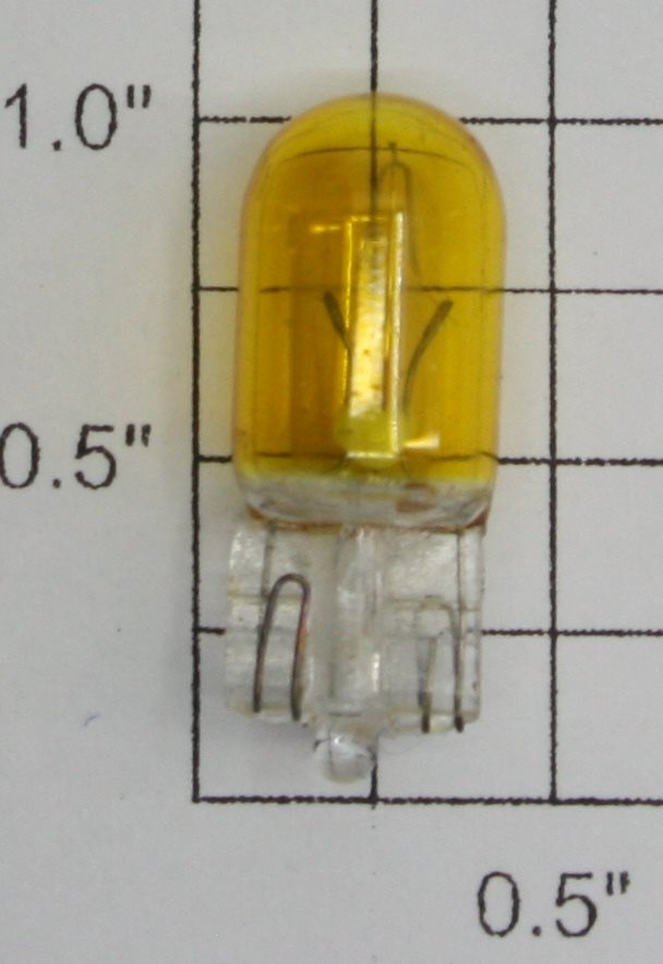 Acme 194Y Yellow T3 1/4 Wedge 14V .27A 2CP Light Bulb
