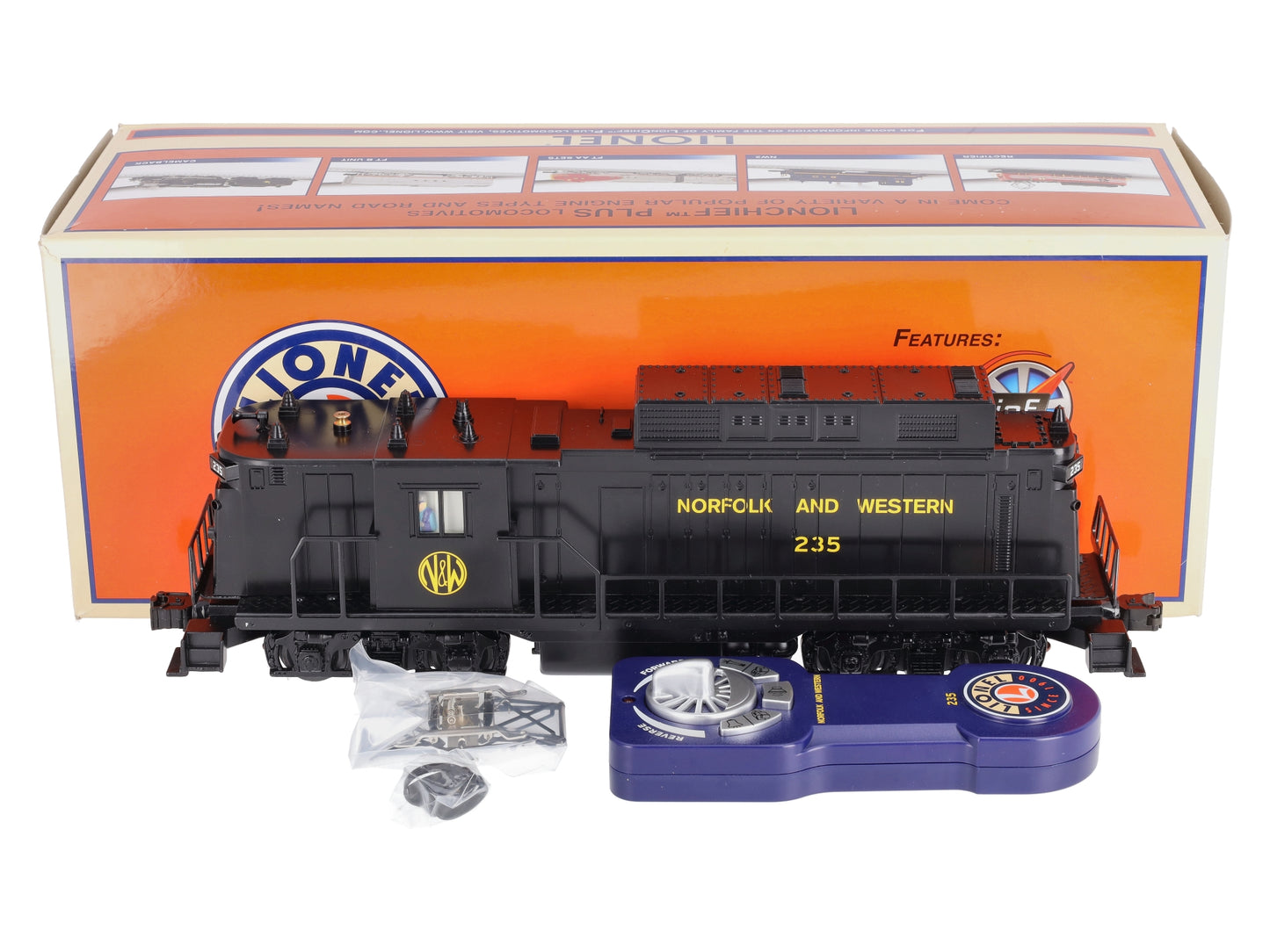 Lionel 6-82176 Norfolk & Western E33 Rectifier Electric Locomotive #235