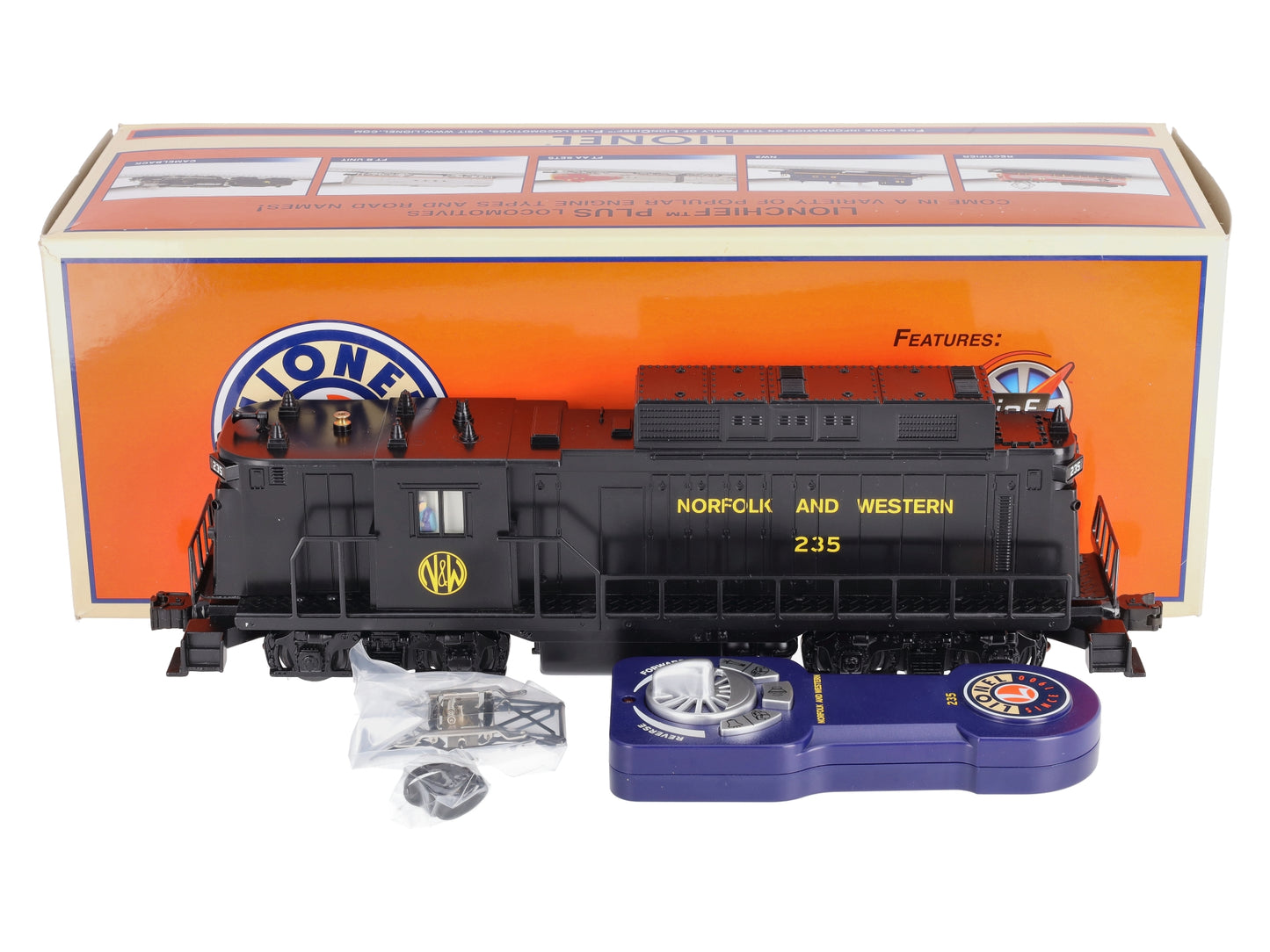 Lionel 6-82176 O Gauge Norfolk & Western E33 Rectifier Electric Locomotive #235