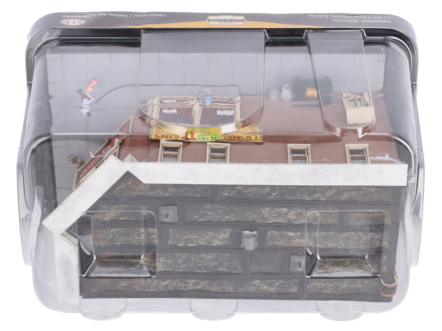 Menards 279-5001 HO Gold Line Hobby Shop W/LED Lights Limited Edition