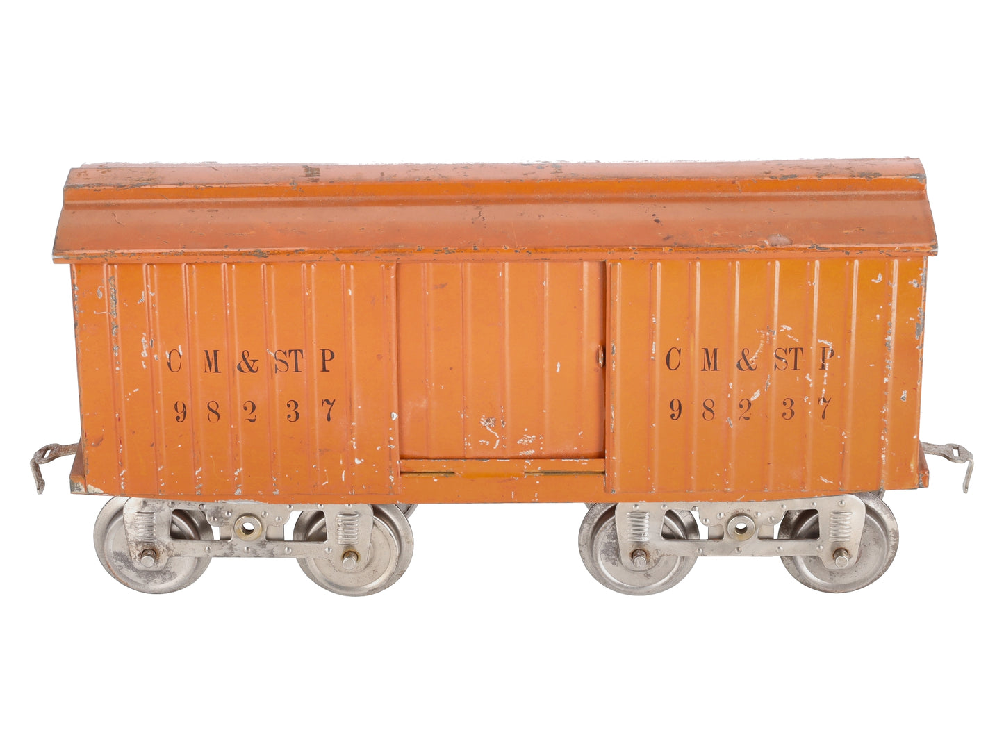 Lionel 14 Vintage Standard Gauge Chicago Milwaukee and St. Paul Boxcar
